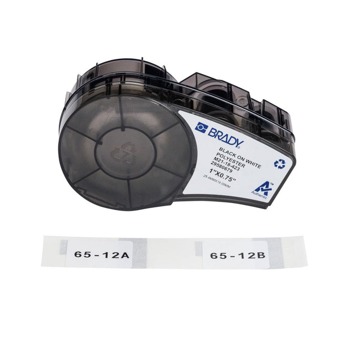 Label Tape with Ribbons - Mann Supply BradyBrady