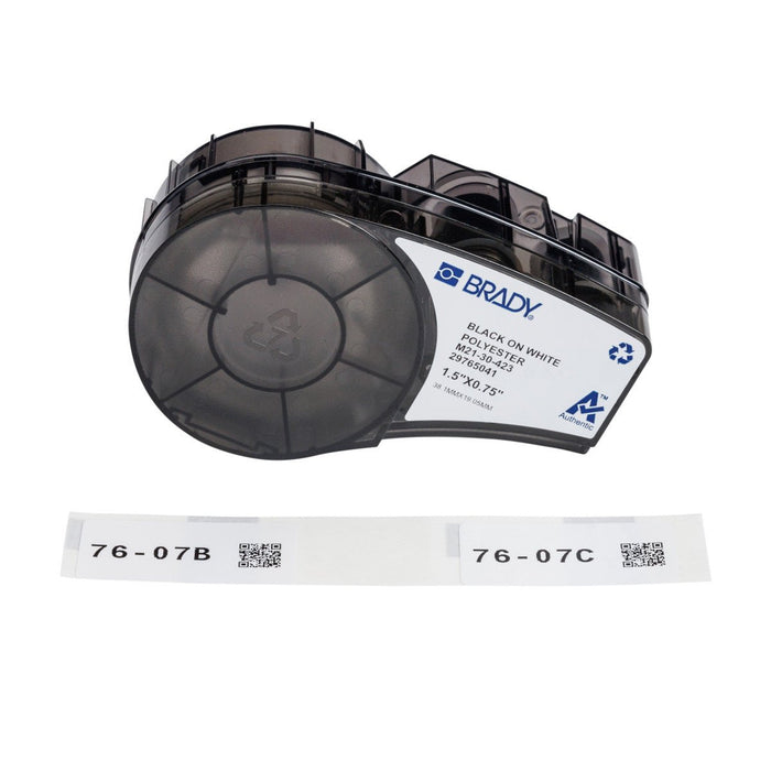 Label Tape with Ribbons - Mann Supply BradyBrady