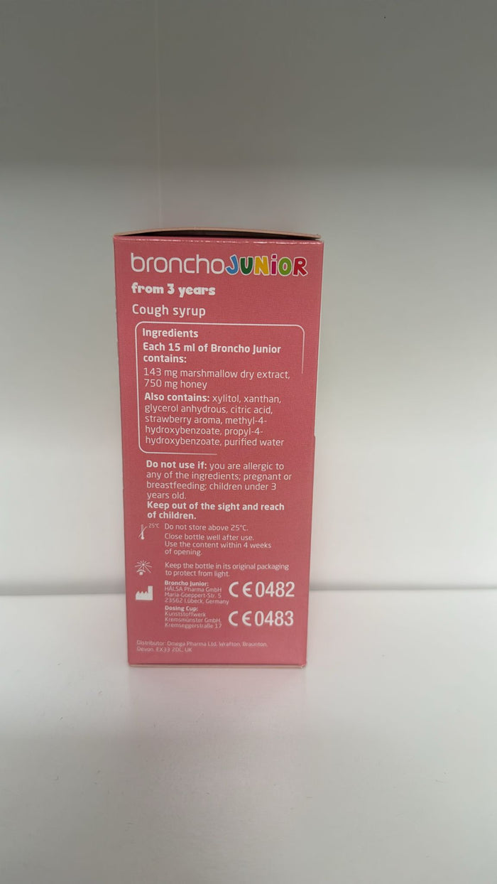 Bronchostop Junior Cough Syrup - 120ml (N)