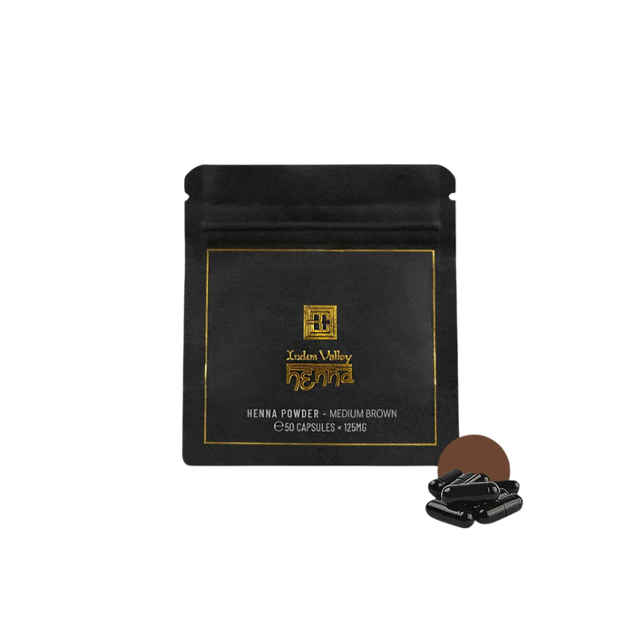 Brow Code - Brow Henna Powder Capsules, 50 Pack