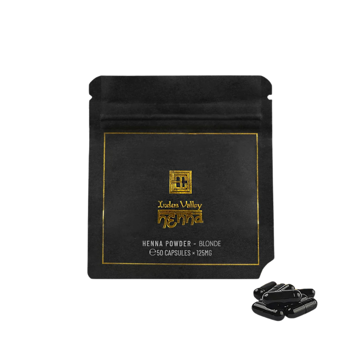Brow Code - Brow Henna Powder Capsules, 50 Pack
