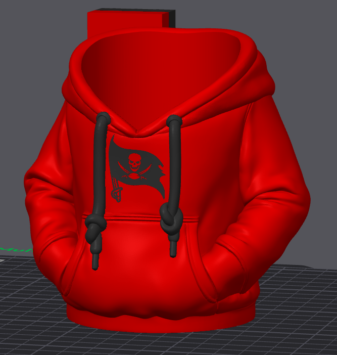 Buccaneers Hoodie Koozie & Pen Holder