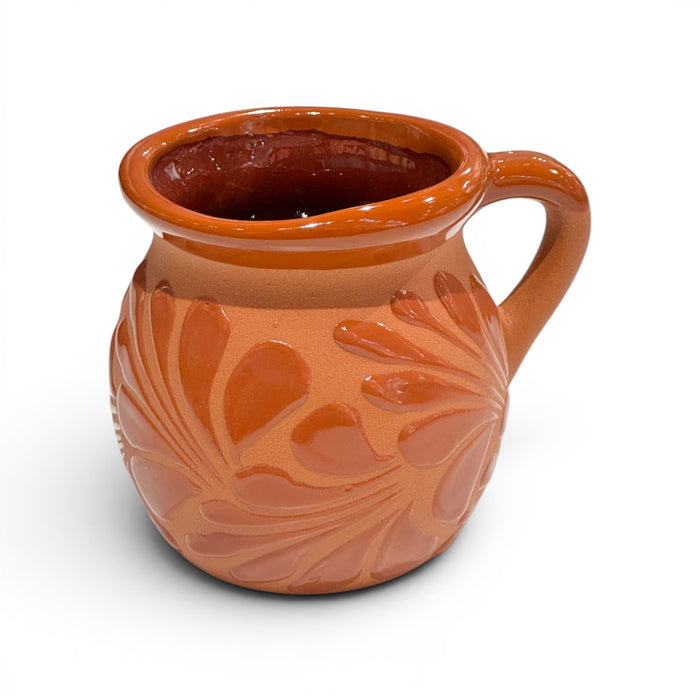 Burnt Orange Engobe Mug