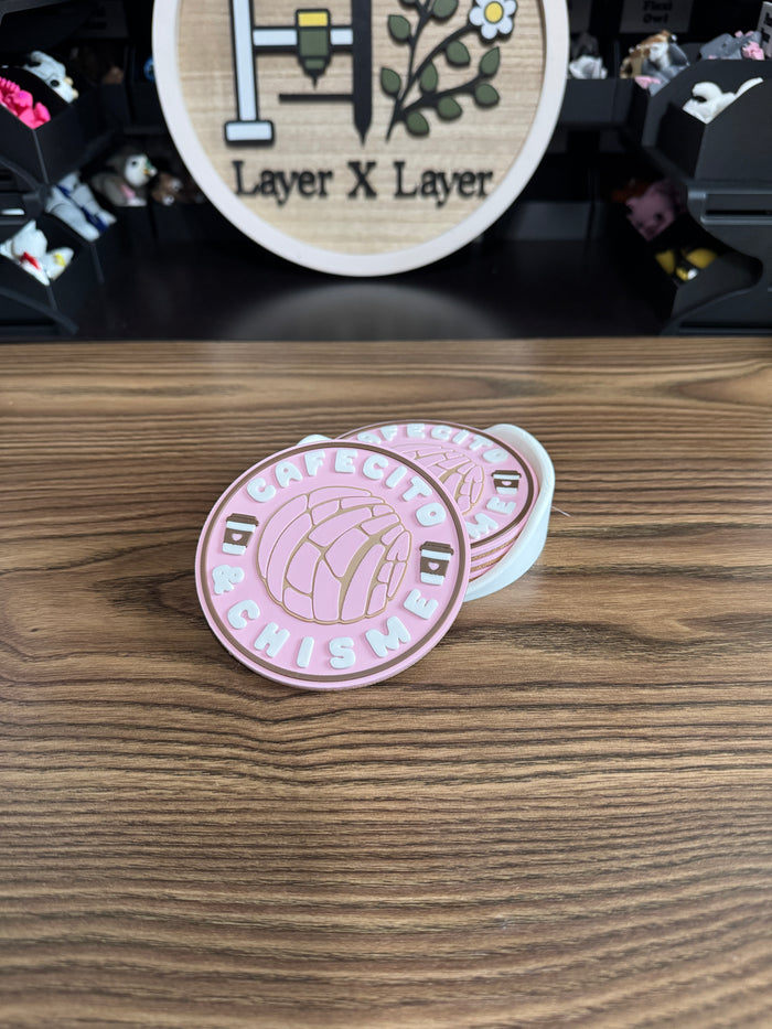 Cafecito y Chisme Coaster Set