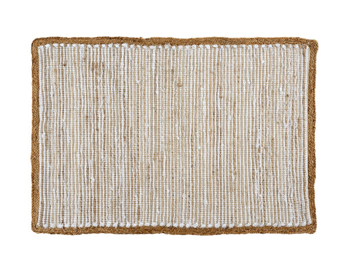 Cali Rug, White 2x3, 1-4338
