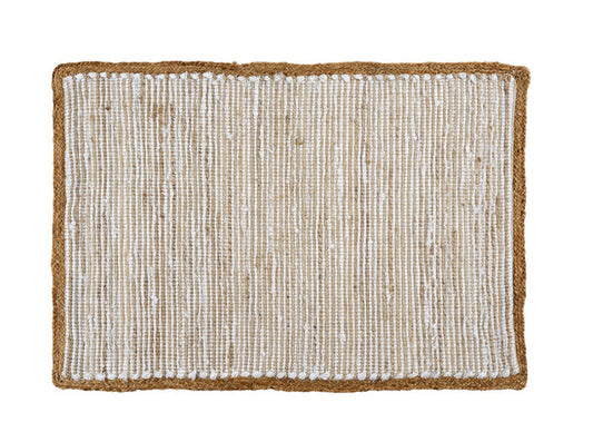 Cali Rug, White 2x3, 1-4338