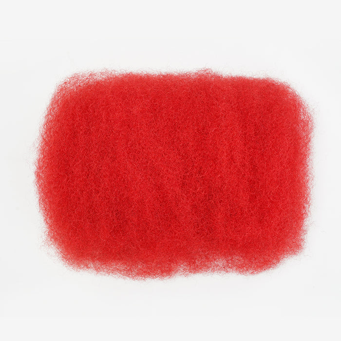 Canada Flag Colored Kinky Braids Human Hair Pack