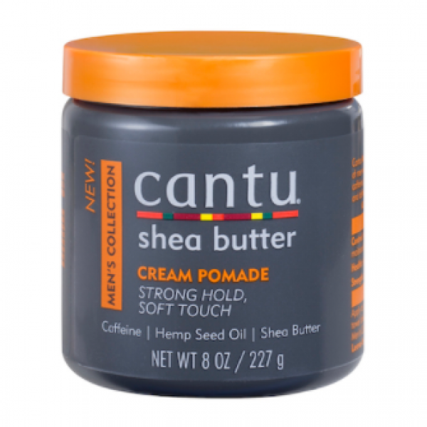 CANTU MEN'S COLLECTION SHEA BUTTER CREAM POMADE 8 OZ - Palms Fashion Inc.