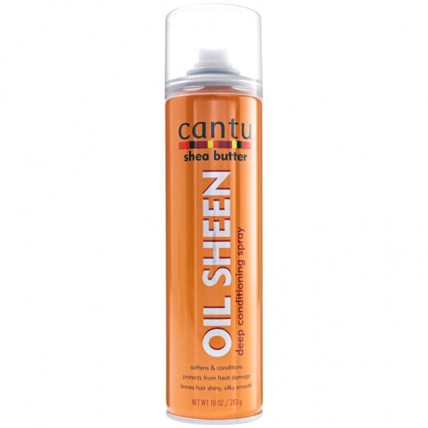 CANTU SHEA BUTTER OIL SHEEN DEEP CONDITIONING SPRAY 10 OZ - Palms Fashion Inc.