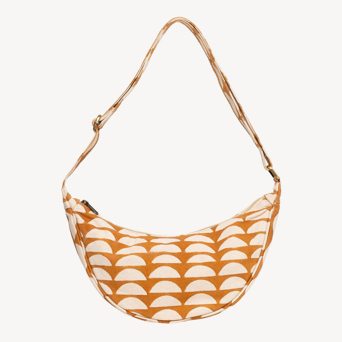 Canvas Moon Sling Bag- Assorted Prints