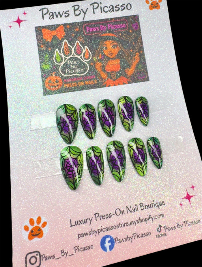 Cat Eye Web of Secrets - Paws By Picasso Cat Eye Web of Secrets
