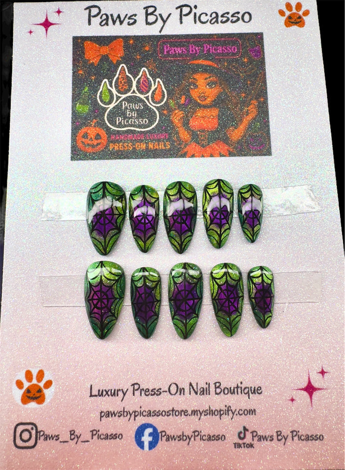 Cat Eye Web of Secrets - Paws By Picasso Cat Eye Web of Secrets