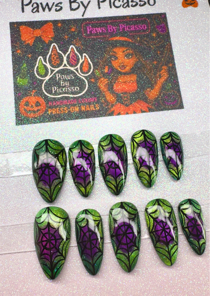 Cat Eye Web of Secrets - Paws By Picasso Cat Eye Web of Secrets