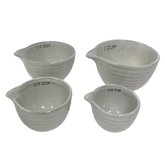 Ceramic Measuring Cup 4pc Set