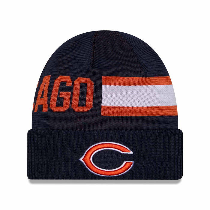 Chicago Bears 2024 Sideline Tech Knit Knit Cap