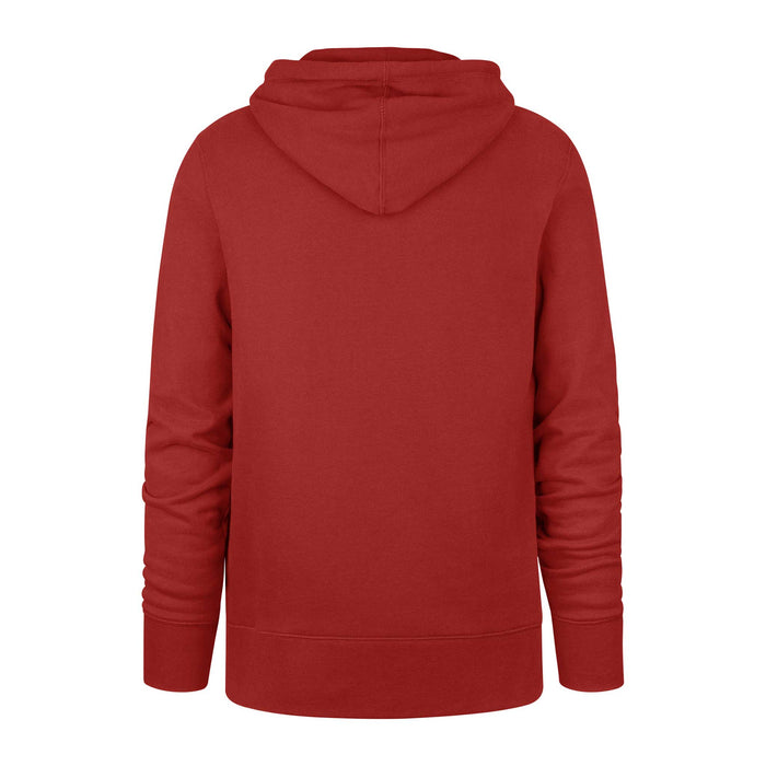 Chicago Blackhawks Red Indian Head Headline Hooded Sweatshirt