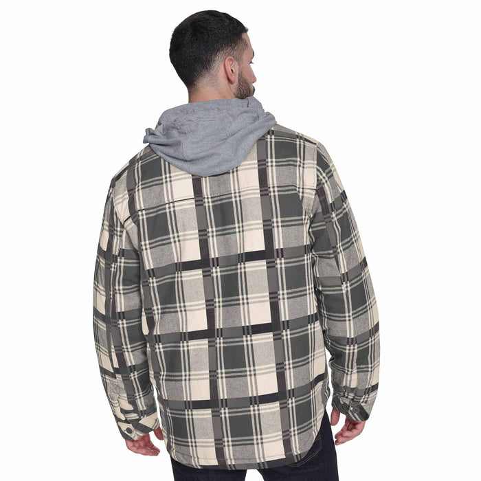 Chicago Bulls Fullback Plaid Hooded Jacket