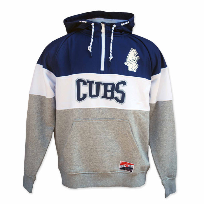 Chicago Cubs 1914 Bear Quarter Zip Pullover Jacket