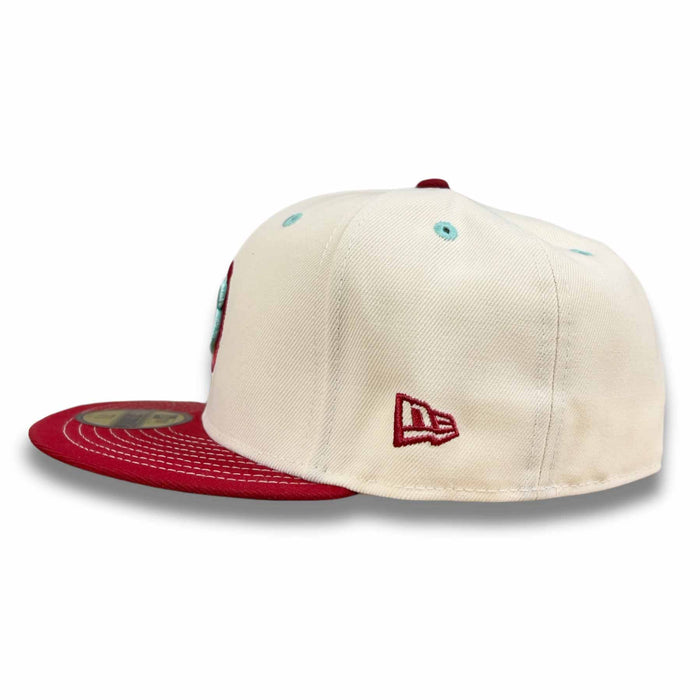 Chicago Cubs 1984 Bear Chrome White "The Brendan" 59FIFTY Fitted Cap
