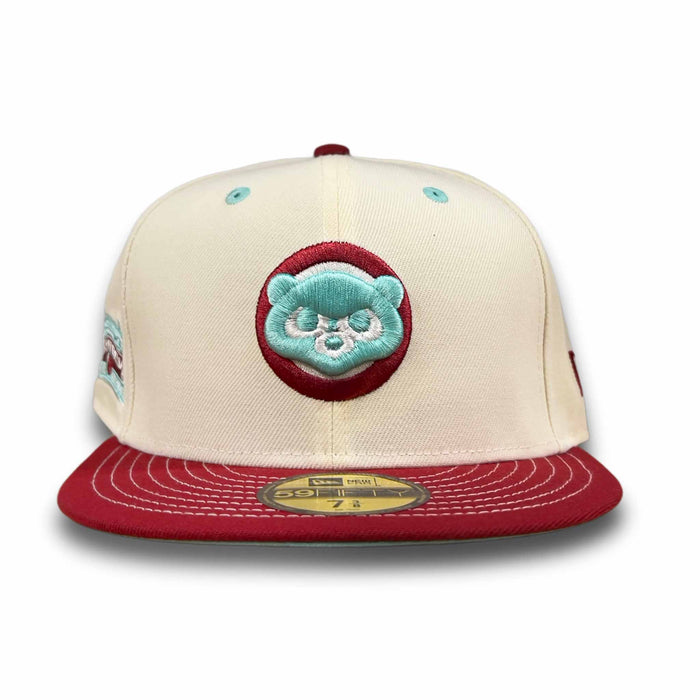 Chicago Cubs 1984 Bear Chrome White "The Brendan" 59FIFTY Fitted Cap