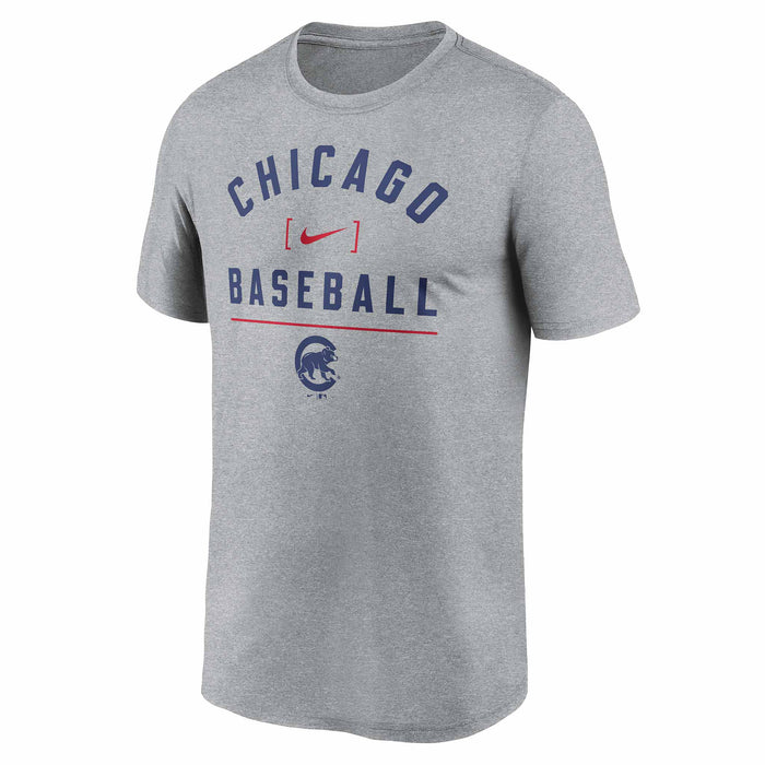 Chicago Cubs Nike Arch Baseball Stack T-Shirt