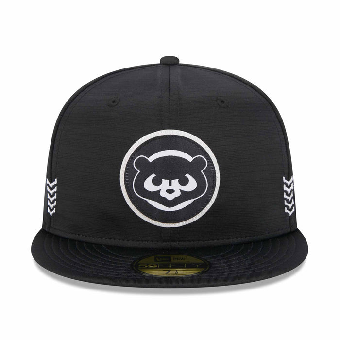 Chicago Cubs Black Clubhouse 1984 Bear 59FIFTY Fitted Cap