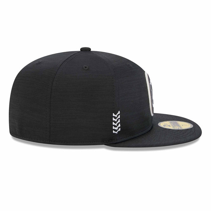 Chicago Cubs Black Clubhouse 1984 Bear 59FIFTY Fitted Cap