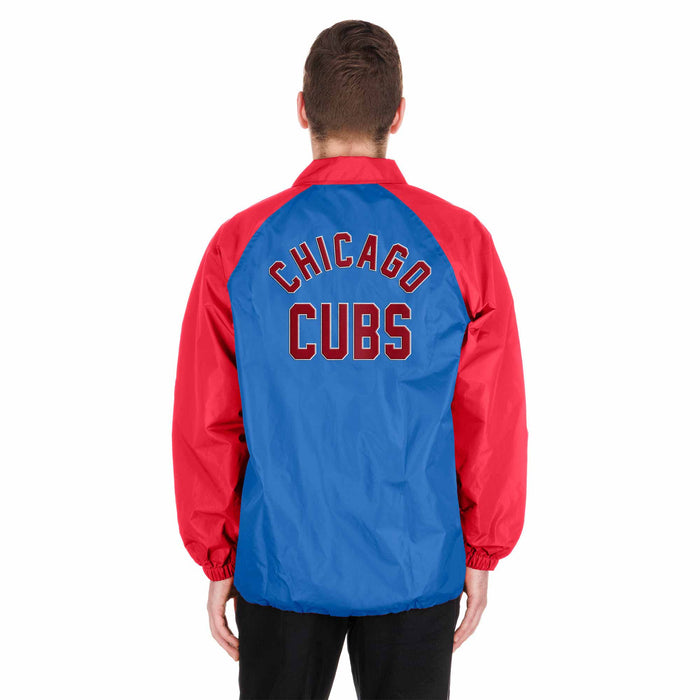 Chicago Cubs Bullseye Coaches Jacket