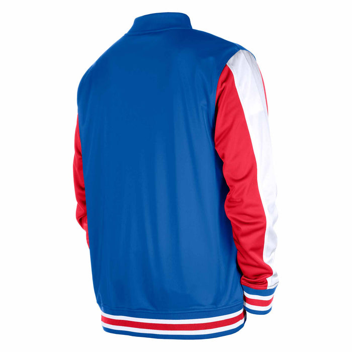 Chicago Cubs Bullseye Dual Logo Track Jacket