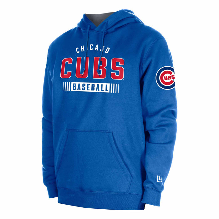 Chicago Cubs Bullseye Royal Baseball Hooded Sweatshirt