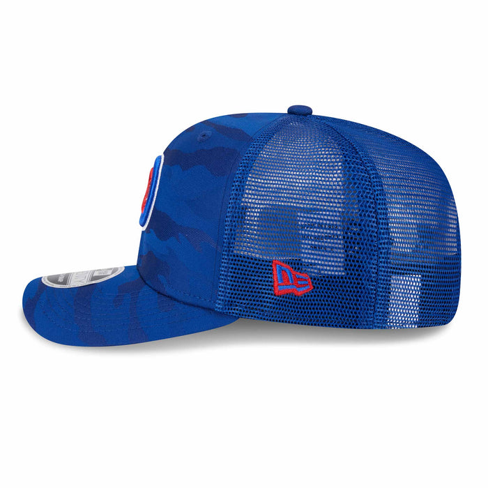 Chicago Cubs Camo 9SEVENTY Stretch Snap Trucker Cap