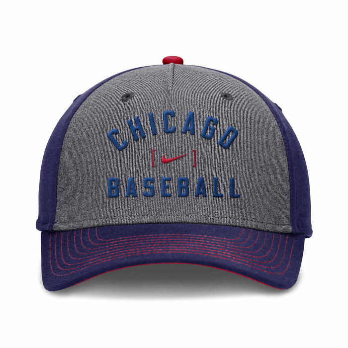 Chicago Cubs Nike Dri-Fit Rise Swooshflex Graphic Cap