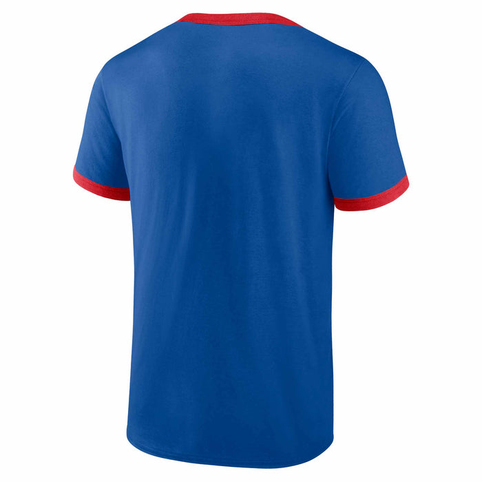 Chicago Cubs Forced Out Biblend Ringer T-Shirt