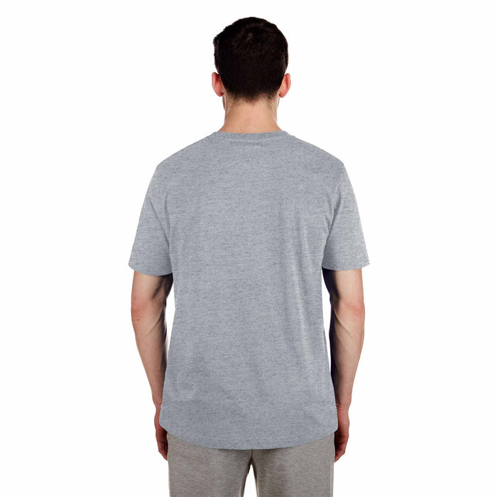Chicago Cubs Heather Dolphin Grey Bullseye T-Shirt