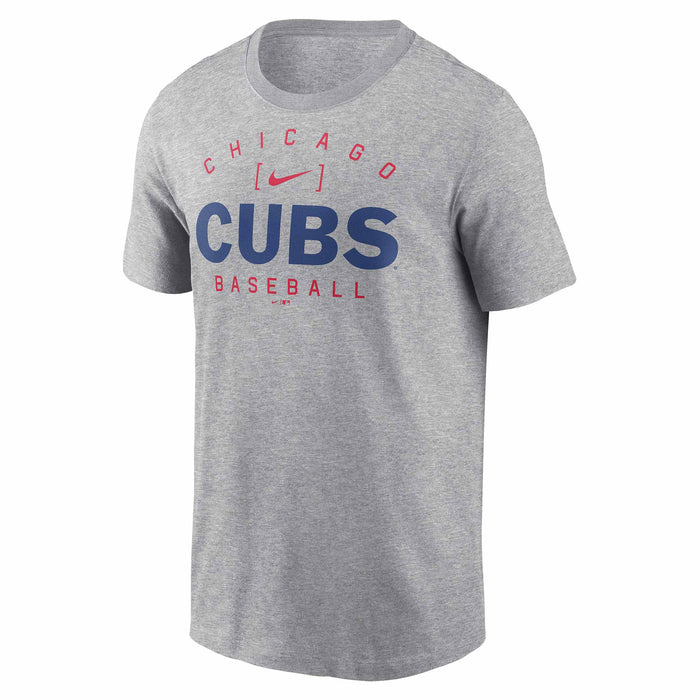 Chicago Cubs Home Team Athletic Arch Grey T-Shirt