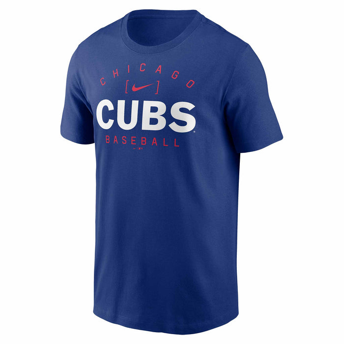 Chicago Cubs Home Team Athletic Arch Royal T-Shirt