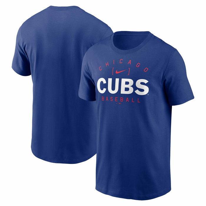 Chicago Cubs Home Team Athletic Arch Royal T-Shirt