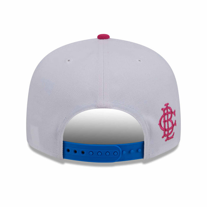 Chicago Cubs New Era Big League Chew 2024 9FFIFTY White Blue Snap Back Cap