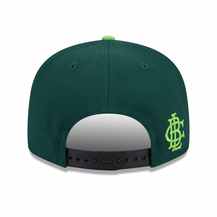 Chicago Cubs New Era Big League Chew 2024 9FIFTY Green Black Snap Back Cap