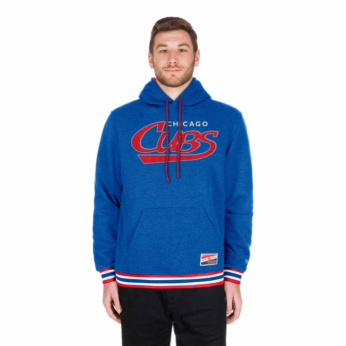 Chicago Cubs Royal Script Hooded Sweatshirt