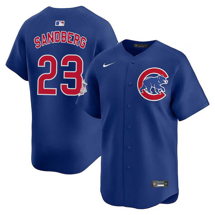 Chicago Cubs Ryne Sandberg Youth Nike Alternate Home Run Jersey With Authentic Lettering