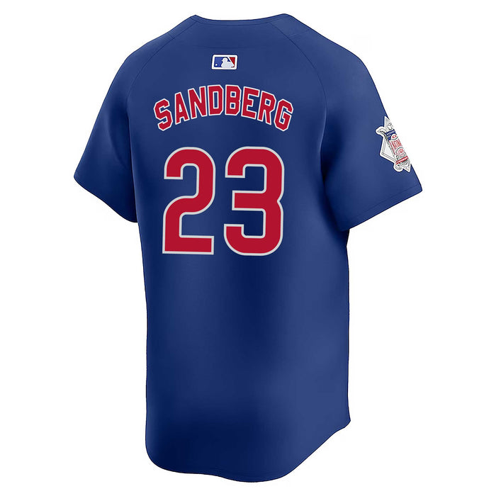 Chicago Cubs Ryne Sandberg Youth Nike Alternate Home Run Jersey With Authentic Lettering