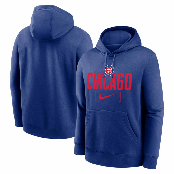 Chicago Cubs Nike Slack Hooded Sweatshirt