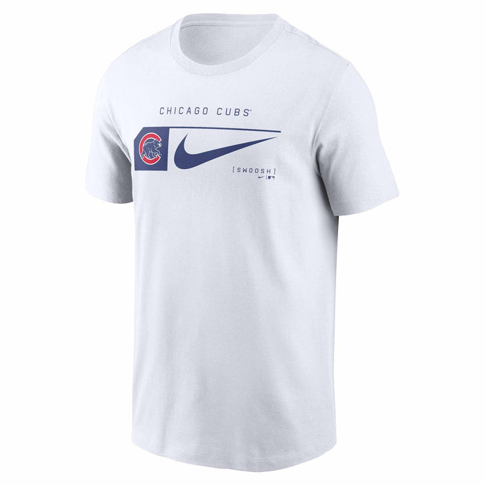 Chicago Cubs Team Swoosh Lockup T-Shirt