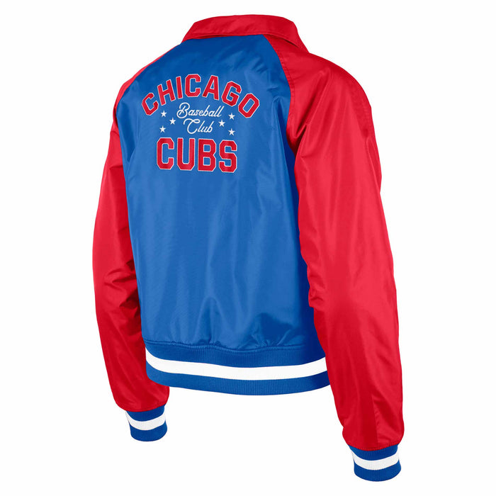 Chicago Cubs Women's Bullseye Coaches Jacket