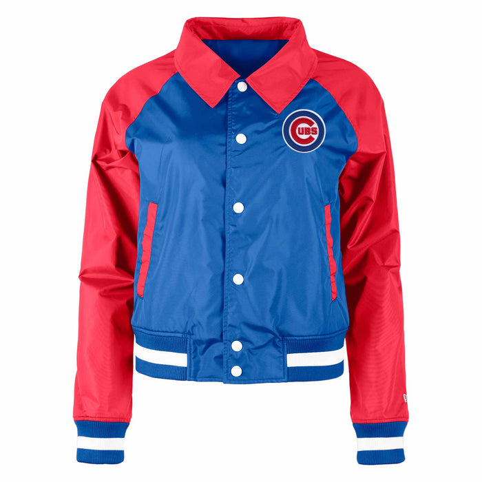 Chicago Cubs Women's Bullseye Coaches Jacket