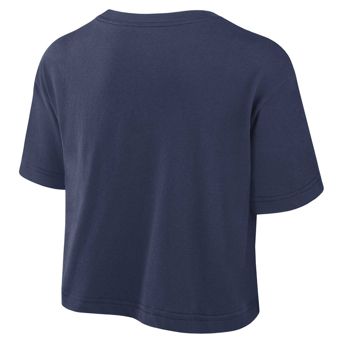 Chicago Cubs Nike Women's City Connect Crop Top T-Shirt