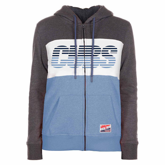 Chicago Cubs Women's City Connect Full Zip Hooded Sweatshirt