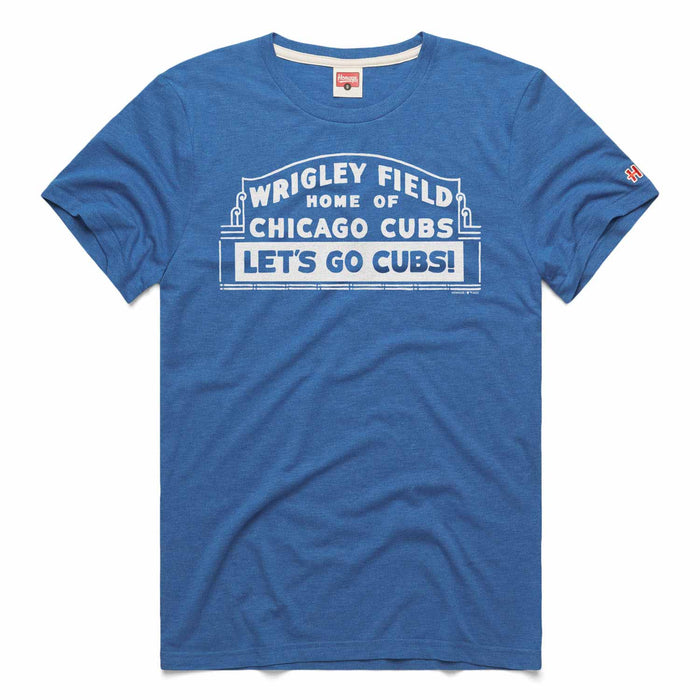Chicago Cubs Wrigley Field Homage Marquee T-Shirt