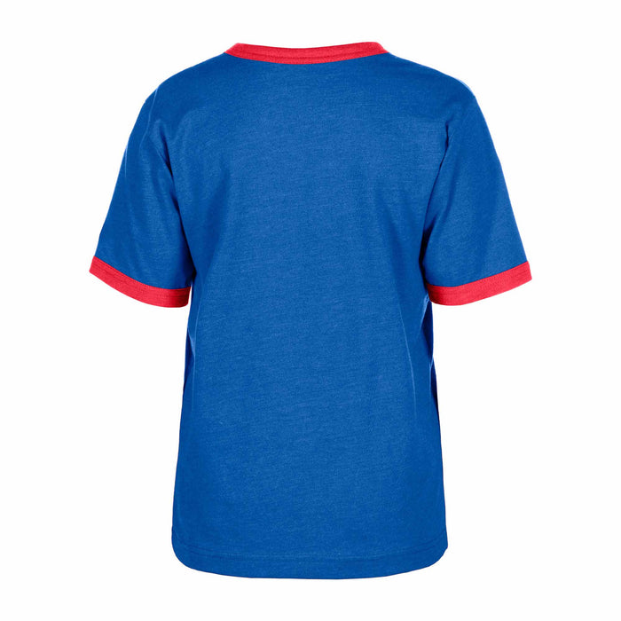 Chicago Cubs Youth Bullseye Ringer T-Shirt